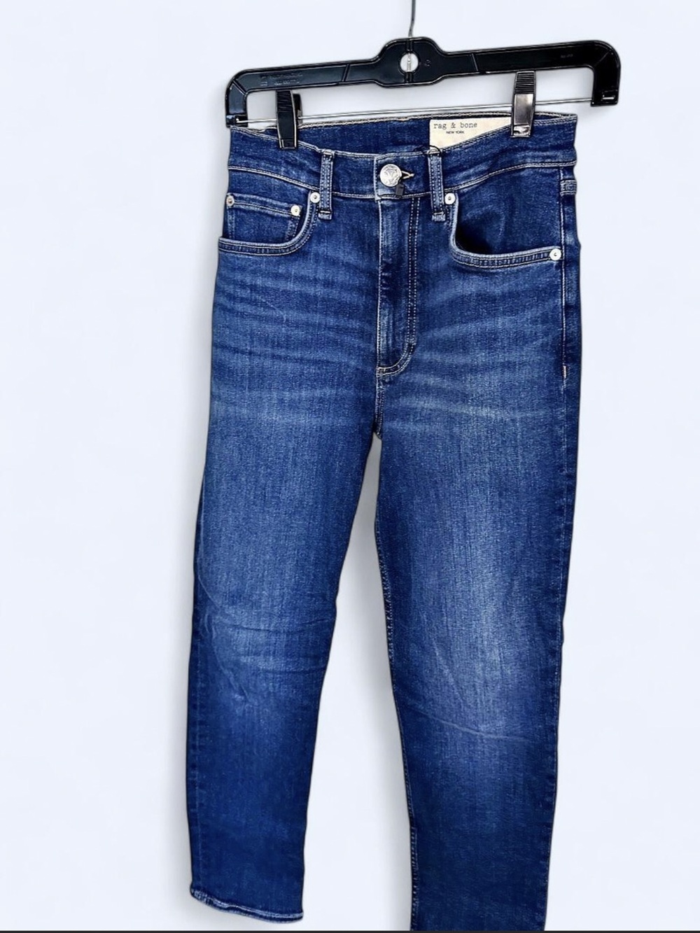 rag & bone Indigo High-Rise Skinny Jeans